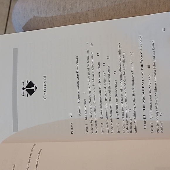 Contemporary international problems world politics paperback Book custom edition - Picture 6 of 16